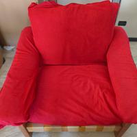 Poltrona Vintage con imbottitura originale