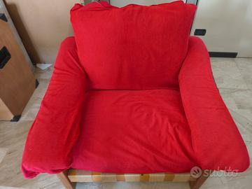Poltrona Vintage con imbottitura originale
