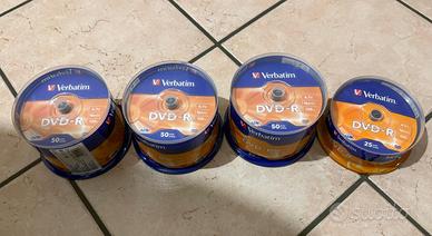 175 dvd-r verbatim nuovi