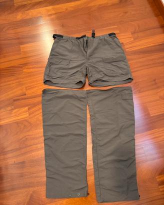Pantaloni convertibili trekking/outdoor
