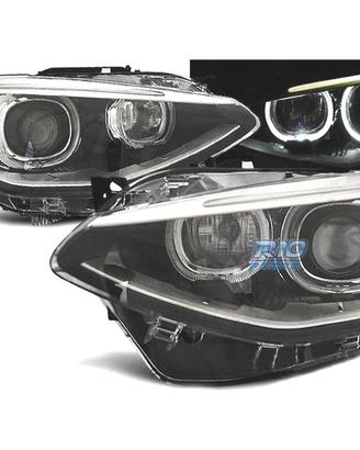 FARI BMW F20 21 ANGEL EYES LED SFONDO NERO