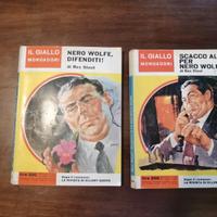 2 gialli Mondadori Nero Wolf 1963/1964