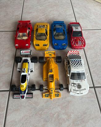 Lotto 7 modellini Supercar Bburago  scala 1:24