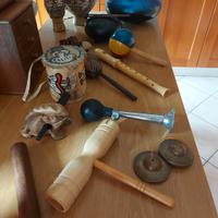 vari strumenti musicali orientali