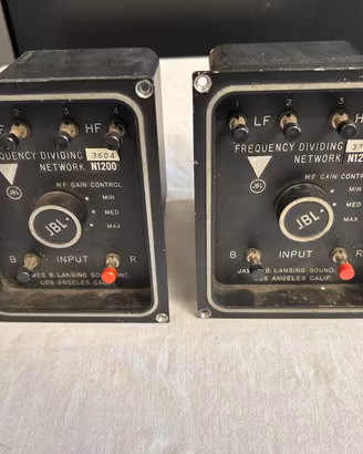 JBL N1200 Crossover Set Anni 70 Monitor Studio