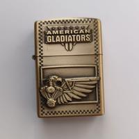 Simil zippo Earth Star Smoking American Gladiator