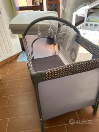 Box campeggio pieghevole + materasso