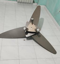 Lampadario Ventilatore 3 faretti 