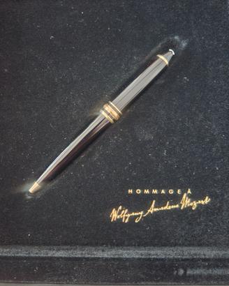 penna a sfera montblanc mozart nera