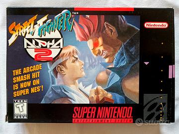Only Box di Street Fighter Alpha 2 per SNES