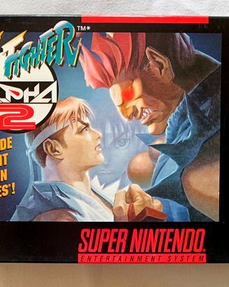 Only Box di Street Fighter Alpha 2 per SNES