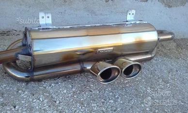 Marmitta scarico sportivo Porsche Boxster