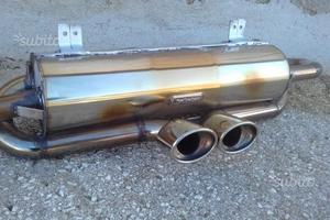 Marmitta scarico sportivo Porsche Boxster