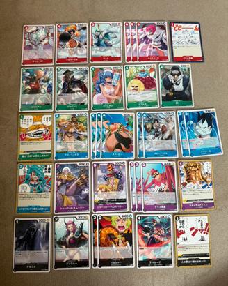 Lotto carte One Piece OP08