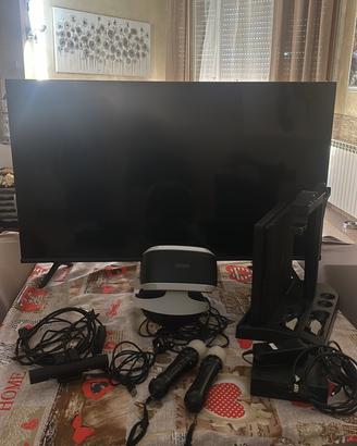 Playstation 4 e vr plastation 4 , tv hisense 4k