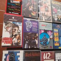 14 vhs musicali con custodia