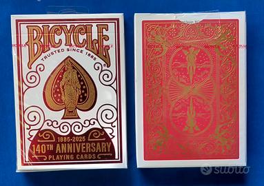 carte da gioco anniversario Bicycle