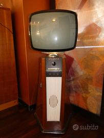 televisore Atlantic modello colonnina 1960 vintage