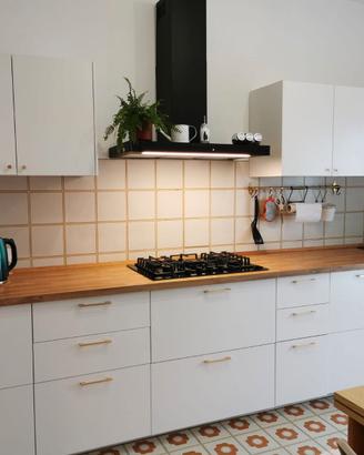 CUCINA BIANCA DEI SOGNI, SUPER ATTREZZATA 😍
