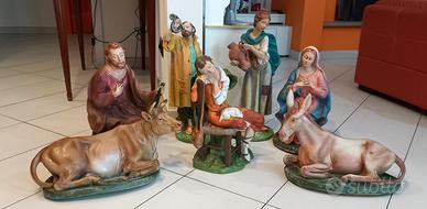Statuine  presepe vintage serie H cm 50
