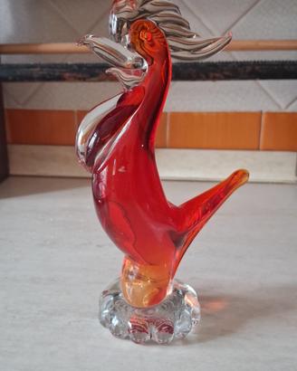 Gallo in Vetro di Murano 