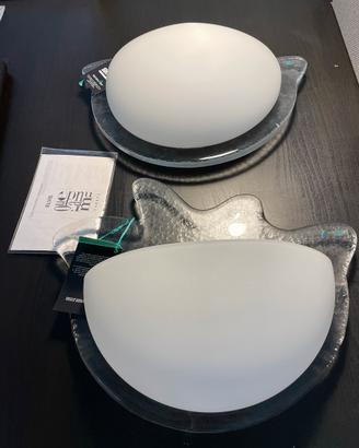 Plafoniere vetro di murano con certificato