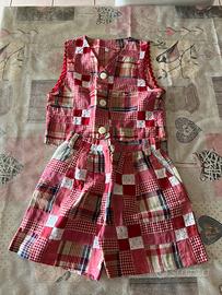 Camicia e pantaloncini bambina