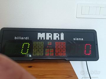 Segnapunti Elettrico Biliardo Favero Vintage