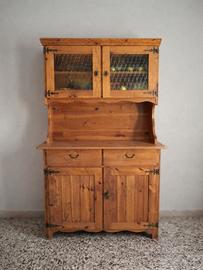Credenza in legno massello stile rustico
