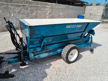 Carrello vendemmia ANDRIULO bacco 15 quintali