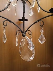 lampadario candelabro vintage 