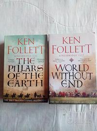 2 romanzi Ken Follett (lingua inglese)