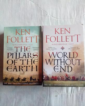 2 romanzi Ken Follett (lingua inglese)