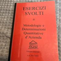 Metodologie e Determinazioni quantitative d’aziend