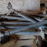 IRRIGATORI AMBO a canna doppia con base in acciaio