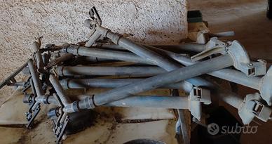 IRRIGATORI AMBO a canna doppia con base in acciaio