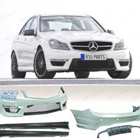 KIT CARROZZERIA MERCEDES C W204 11-15 LOOK AMG C63