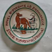 Lotto di 7 piatti ristoranti Buon ricordo anni 80 