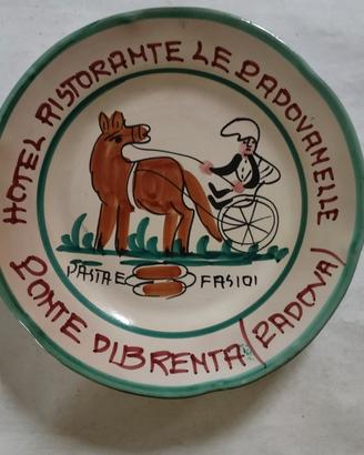 Lotto di 7 piatti ristoranti Buon ricordo anni 80 