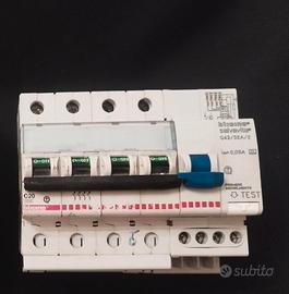 Magnetotermico F84/20 + Salvavita G43/32A/2