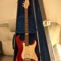 Chitarra elettrica con custodia