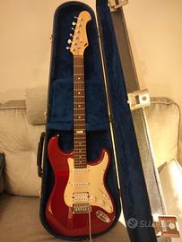 Chitarra elettrica con custodia