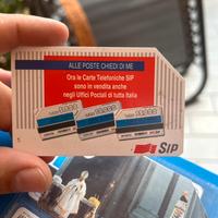 Scheda telefonica rara sip £ 5000