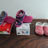 pantofole Bambina n. 25 e 26 prezzo 4-5-6€
