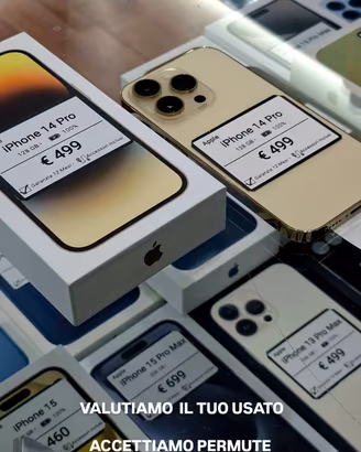 IPHONE 14 PRO 128GB GOLD batteria 100%
