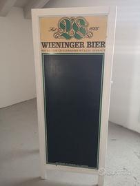 Lavagna pubblicitaria Wieninger Bier