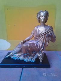 SCULTURA in BRONZO DORATO 