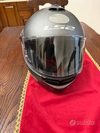 Casco Moto Modulare strobe con interfono
