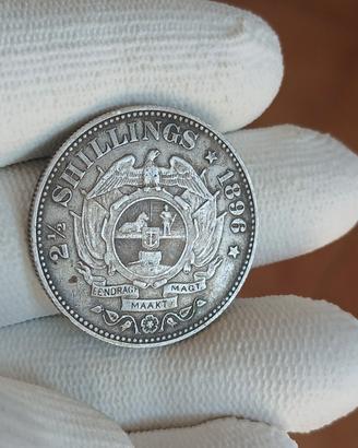 moneta antica d'argento 1896