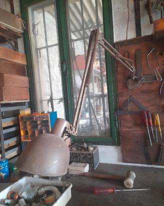 Lampada Vintage Industriale a Braccio Art.
